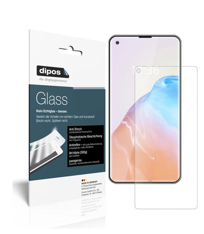 Matte Displayschutzfolie von dipos passend für Cubot X30, 9H kratzfest und blasenfrei montiert