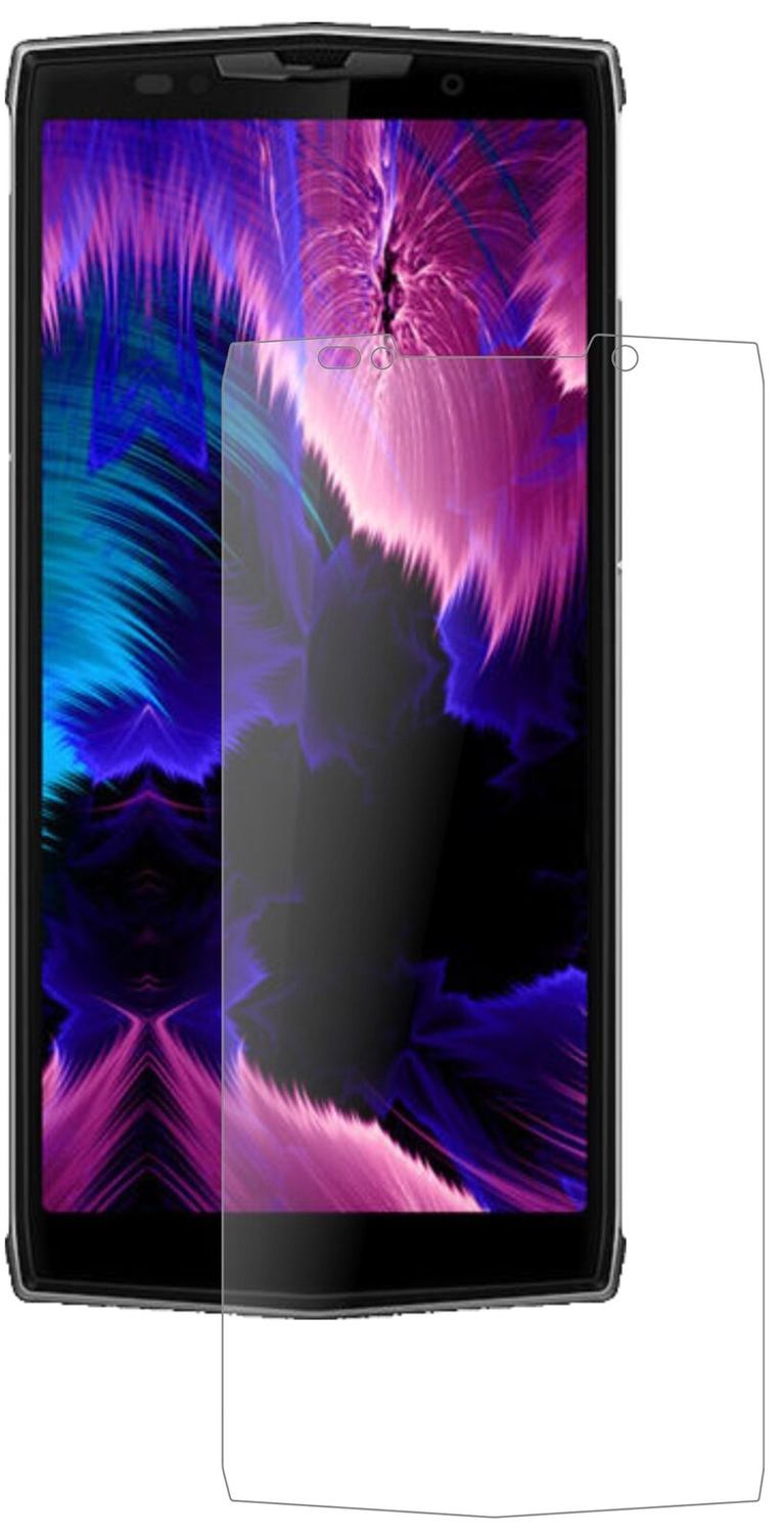 Matte Displayschutzfolie von dipos passend für Doogee BL9000, 9H kratzfest und blasenfrei montiert