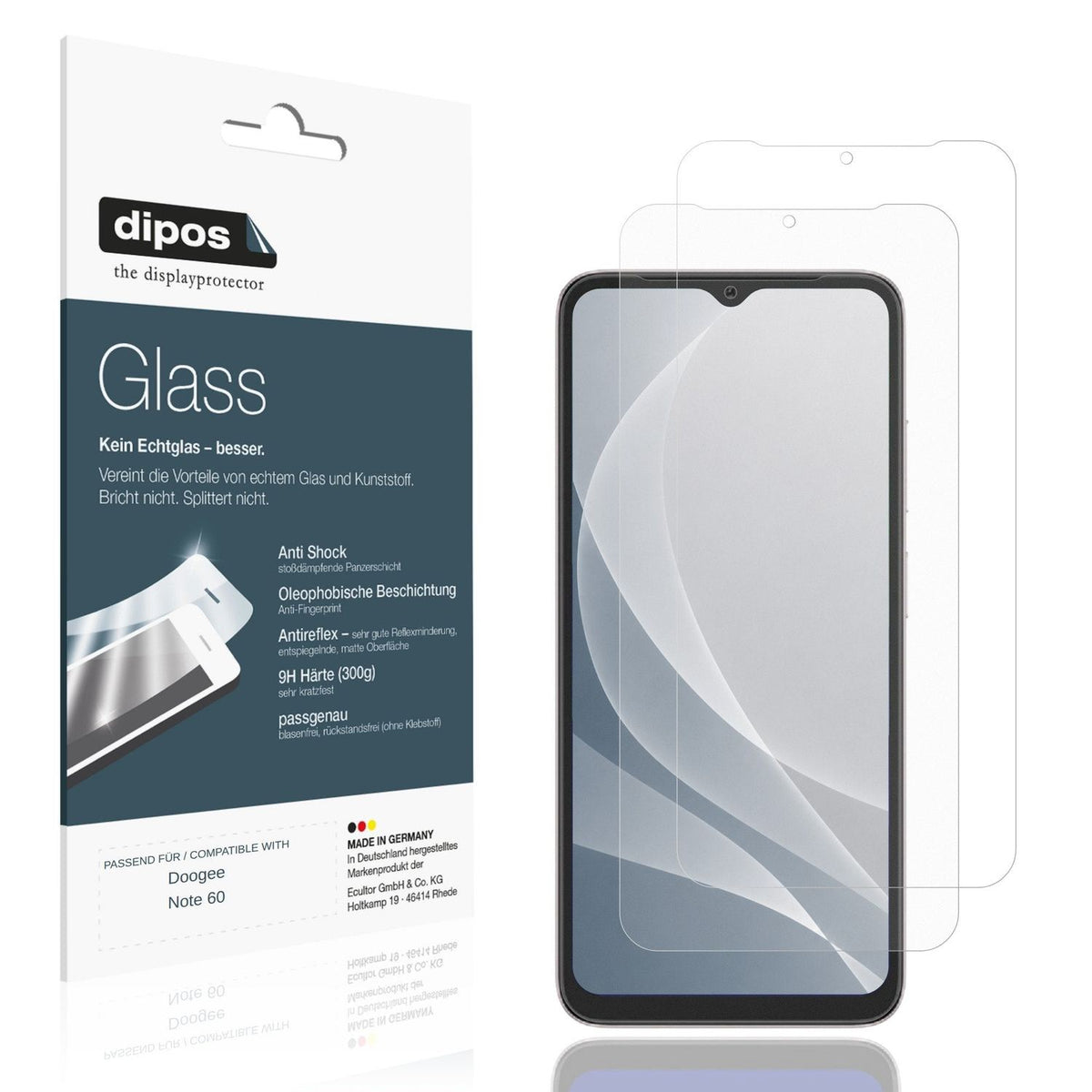 Displayschutz hergestellt in Deutschland, höchste Qualität made in Germany