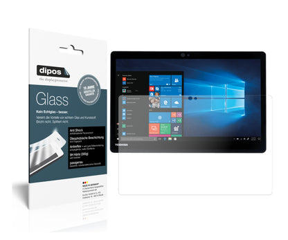 Matte Displayschutzfolie von dipos passend für Dynabook Portege X30T-E-109, 9H kratzfest und blasenfrei montiert
