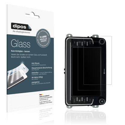 Matte Displayschutzfolie von dipos passend für Dynavin MMI-7587A v7, 9H kratzfest und blasenfrei montiert
