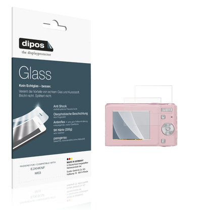 Matte Displayschutzfolie von dipos passend für EJXHKNF M03, 9H kratzfest und blasenfrei montiert