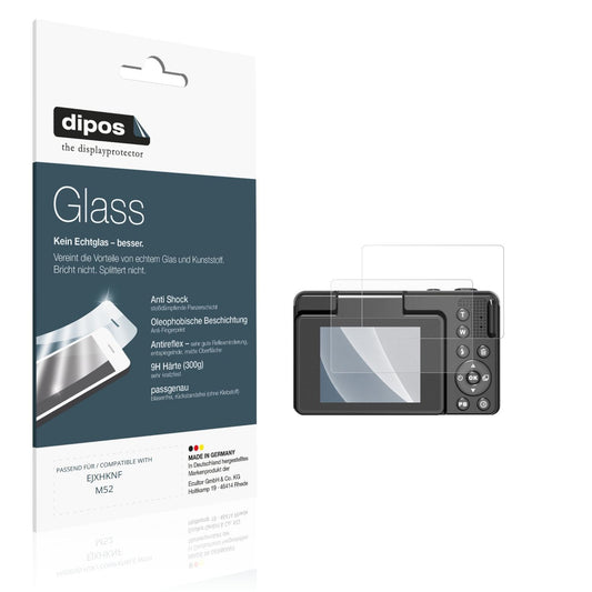 Matte Displayschutzfolie von dipos passend für EJXHKNF M52, 9H kratzfest und blasenfrei montiert