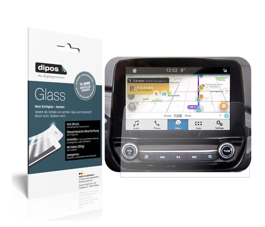 Matte Displayschutzfolie von dipos passend für Ford Kuga Display (ab 2020), 9H kratzfest und blasenfrei montiert
