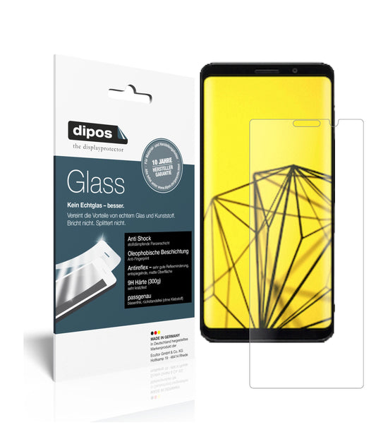 Matte Displayschutzfolie von dipos passend für Fx Tec Pro 1, 9H kratzfest und blasenfrei montiert