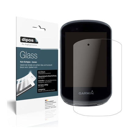 Matte Displayschutzfolie von dipos passend für Garmin Edge 830, 9H kratzfest und blasenfrei montiert