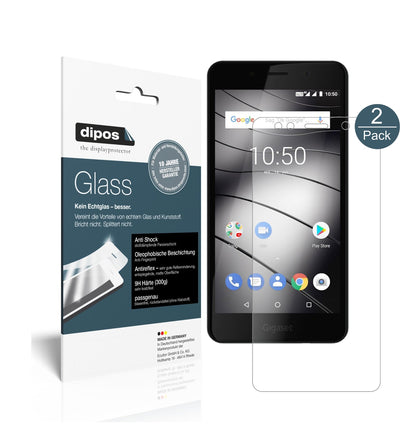 Matte Displayschutzfolie von dipos passend für Gigaset GS180, 9H kratzfest und blasenfrei montiert