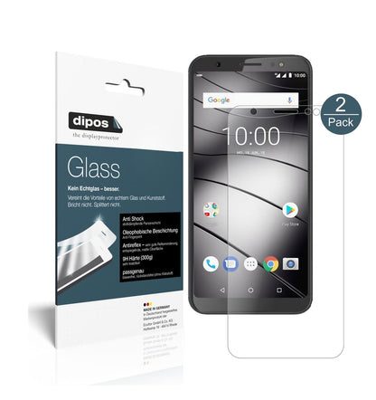 Matte Displayschutzfolie von dipos passend für Gigaset GS185, 9H kratzfest und blasenfrei montiert