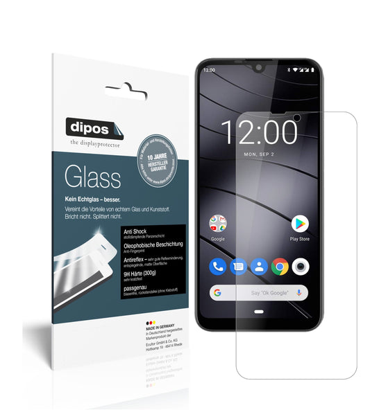 Matte Displayschutzfolie von dipos passend für Gigaset GS190, 9H kratzfest und blasenfrei montiert
