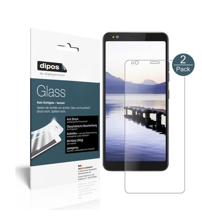 Matte Displayschutzfolie von dipos passend für Gigaset GS370, 9H kratzfest und blasenfrei montiert