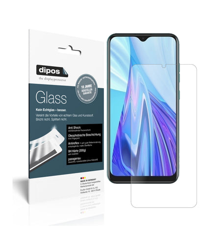 Matte Displayschutzfolie von dipos passend für Hisense F30s, 9H kratzfest und blasenfrei montiert