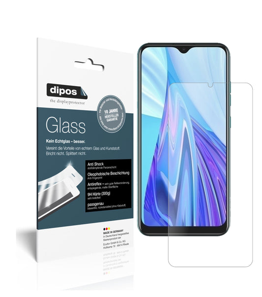 Matte Displayschutzfolie von dipos passend für Hisense F30s, 9H kratzfest und blasenfrei montiert