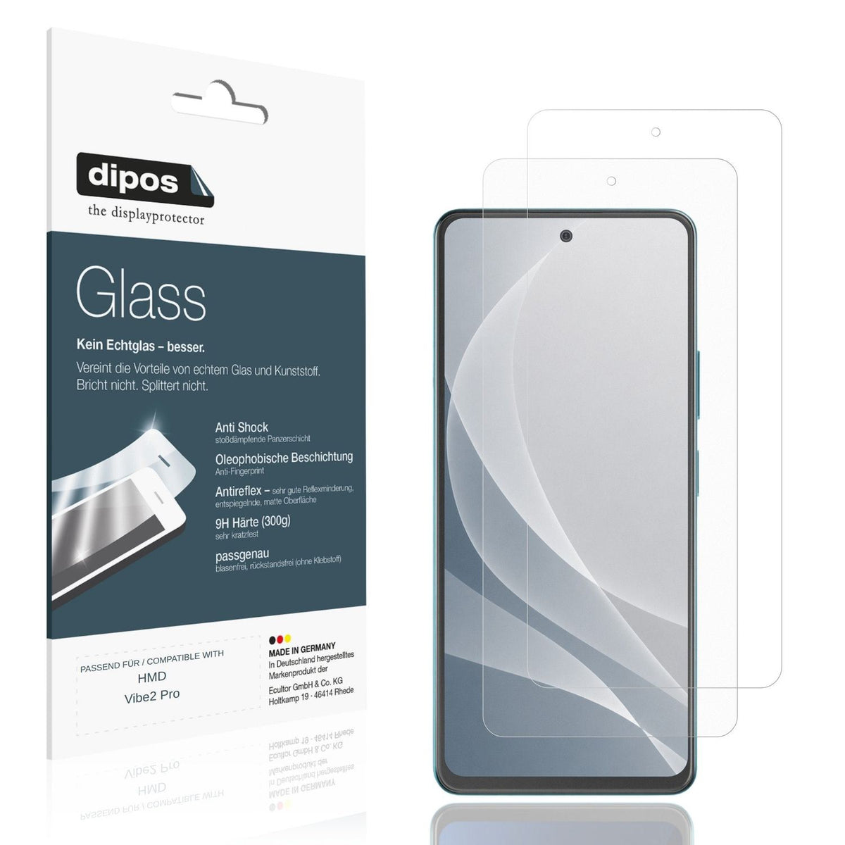 Displayschutz hergestellt in Deutschland, höchste Qualität made in Germany