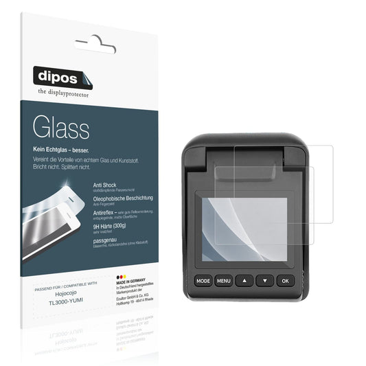 Matte Displayschutzfolie von dipos passend für Hojocojo TL3000-YUMI, 9H kratzfest und blasenfrei montiert