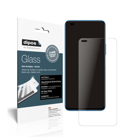Matte Displayschutzfolie von dipos passend für Honor 50 Lite, 9H kratzfest und blasenfrei montiert