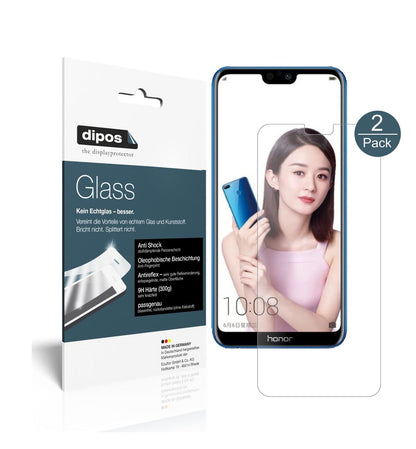 Matte Displayschutzfolie von dipos passend für Honor 9i 2018, 9H kratzfest und blasenfrei montiert
