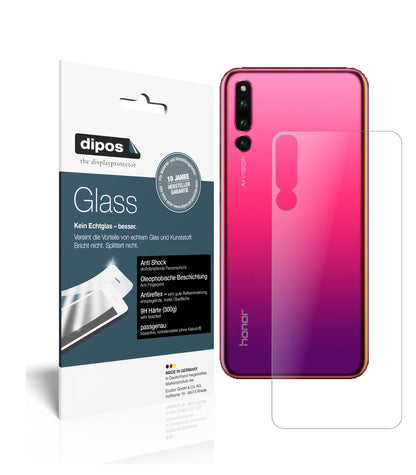 Matte Displayschutzfolie von dipos passend für Honor Magic 2 Rückseite, 9H kratzfest und blasenfrei montiert