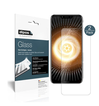 Matte Displayschutzfolie von dipos passend für Honor Play, 9H kratzfest und blasenfrei montiert