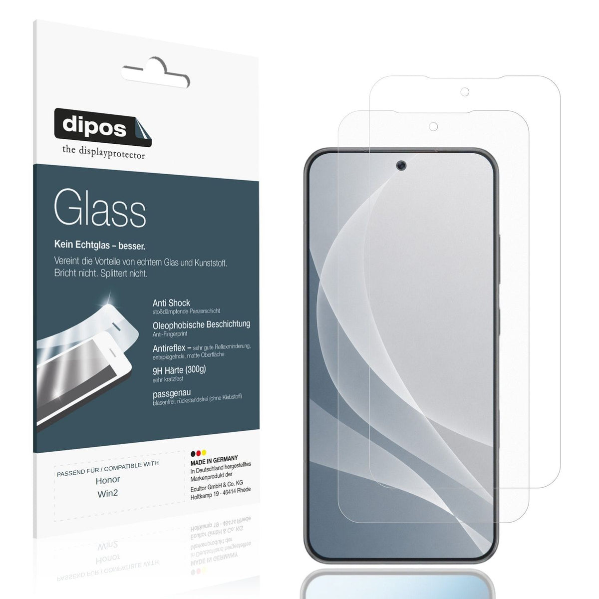 Displayschutz hergestellt in Deutschland, höchste Qualität made in Germany