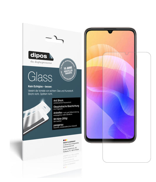 Matte Displayschutzfolie von dipos passend für Huawei Enjoy 20 5G, 9H kratzfest und blasenfrei montiert