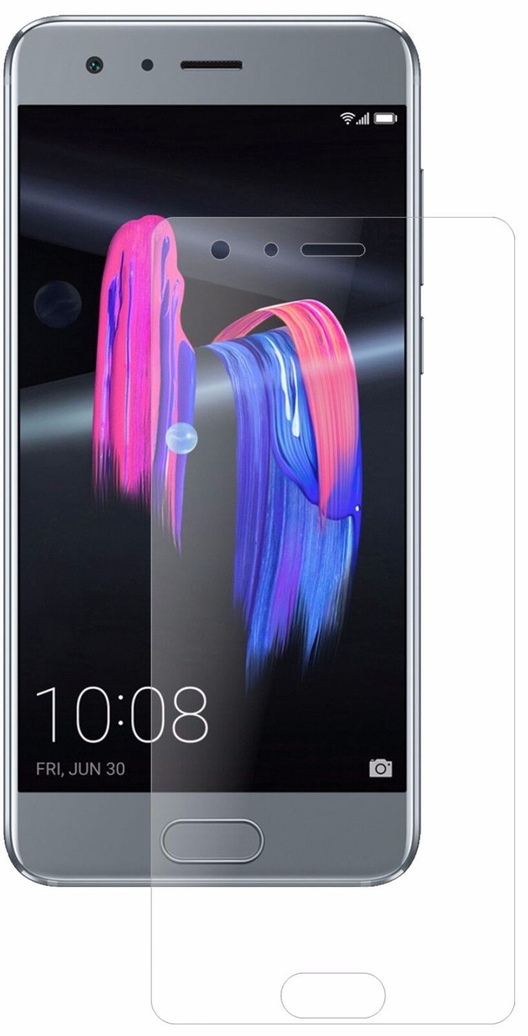 Matte Displayschutzfolie von dipos passend für Huawei Honor 9, 9H kratzfest und blasenfrei montiert