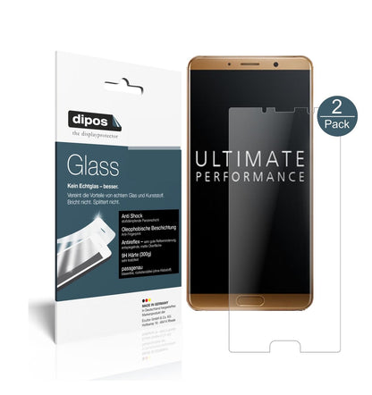 Matte Displayschutzfolie von dipos passend für Huawei Mate 10, 9H kratzfest und blasenfrei montiert