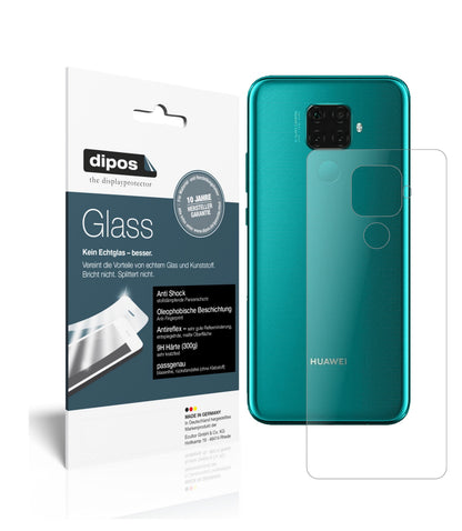 Matte Displayschutzfolie von dipos passend für Huawei nova 5z Rückseite, 9H kratzfest und blasenfrei montiert