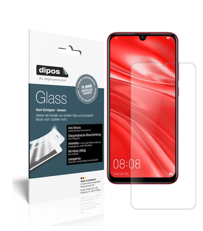 Matte Displayschutzfolie von dipos passend für Huawei Nova Lite 3, 9H kratzfest und blasenfrei montiert