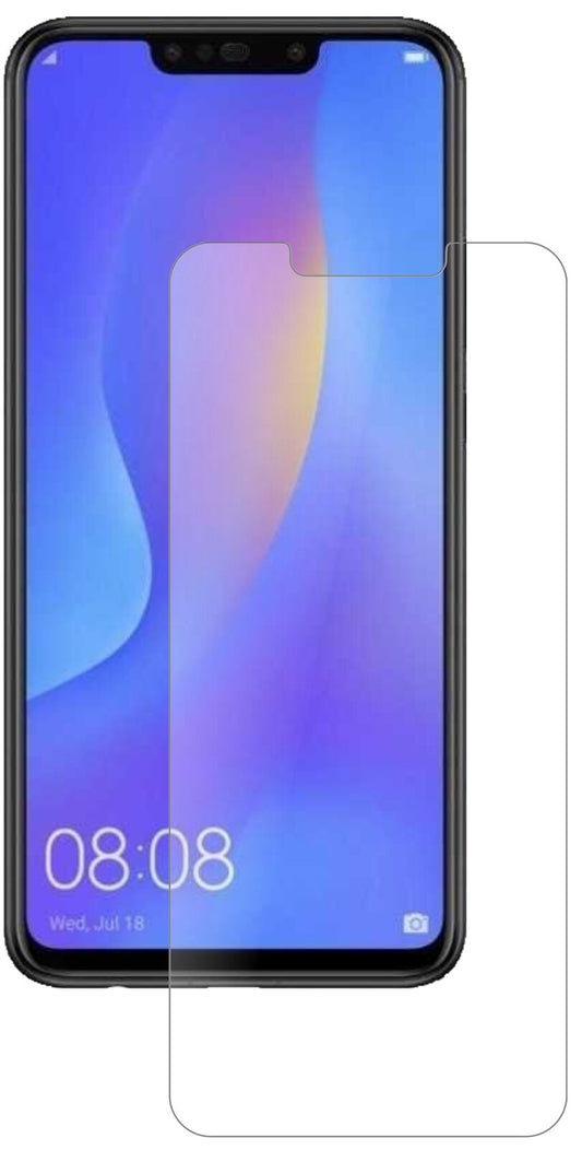 Matte Displayschutzfolie von dipos passend für Huawei P Smart Plus, 9H kratzfest und blasenfrei montiert