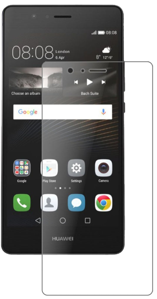 Matte Displayschutzfolie von dipos passend für Huawei P9 Lite, 9H kratzfest und blasenfrei montiert