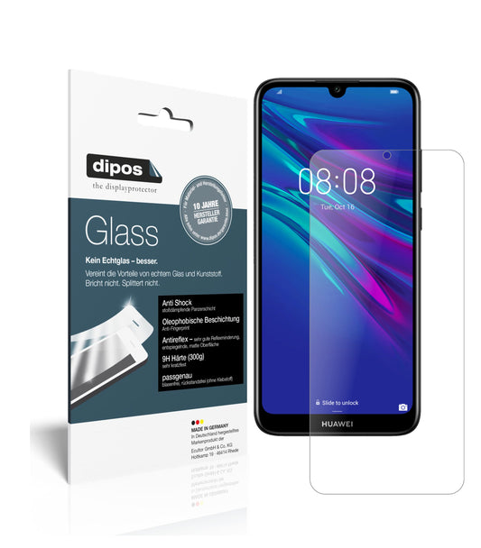 Matte Displayschutzfolie von dipos passend für Huawei Enjoy 9e, 9H kratzfest und blasenfrei montiert