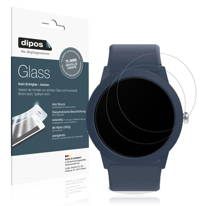 Matte Displayschutzfolie von dipos passend für Ice-Watch Ice Smart Junior RD 3.0, 9H kratzfest und blasenfrei montiert