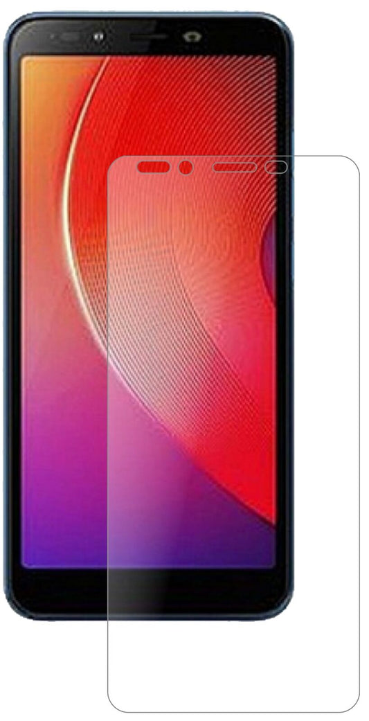 Matte Displayschutzfolie von dipos passend für Infinix Smart 2 Pro, 9H kratzfest und blasenfrei montiert