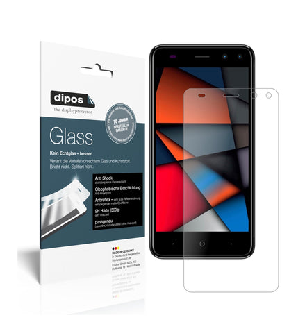 Matte Displayschutzfolie von dipos passend für Intex Indie 6, 9H kratzfest und blasenfrei montiert