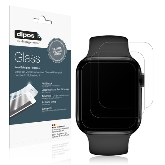 Matte Displayschutzfolie von dipos passend für Iwo X8, 9H kratzfest und blasenfrei montiert