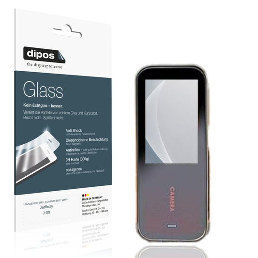 Matte Displayschutzfolie von dipos passend für Jadfezy J-09, 9H kratzfest und blasenfrei montiert