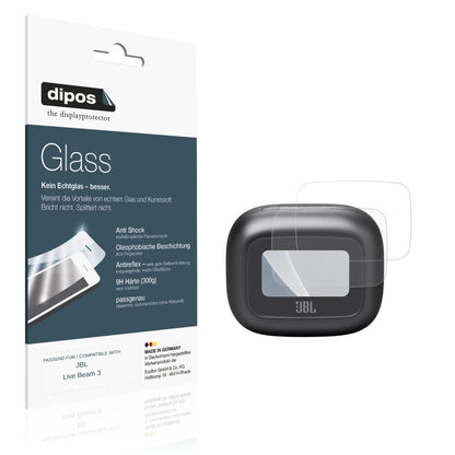 Matte Displayschutzfolie von dipos passend für JBL Live Beam 3, 9H kratzfest und blasenfrei montiert