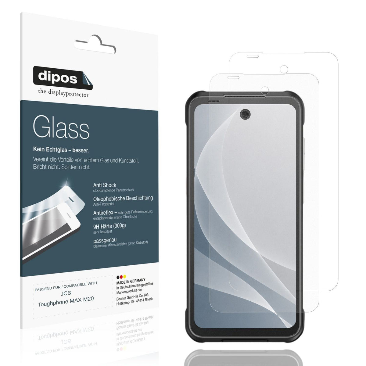 Displayschutz hergestellt in Deutschland, höchste Qualität made in Germany