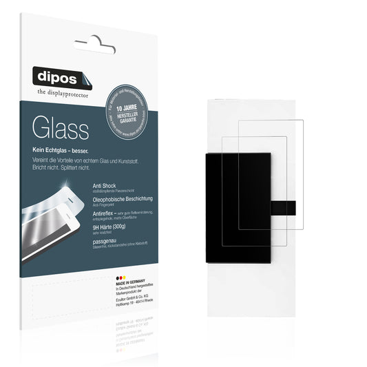 Matte Displayschutzfolie von dipos passend für Jura ENA 4, 9H kratzfest und blasenfrei montiert