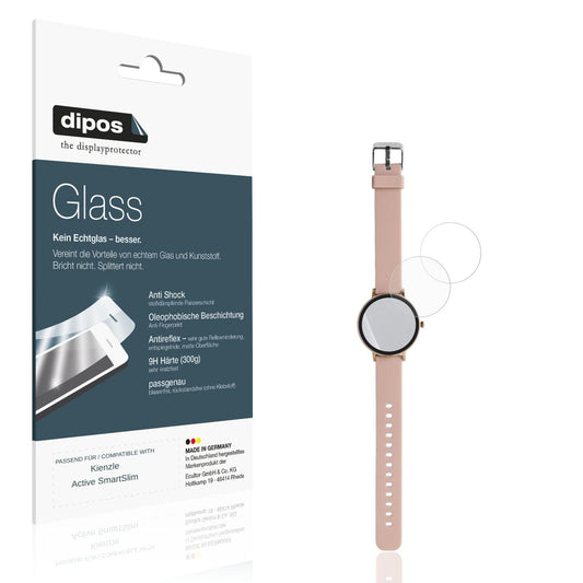 Matte Displayschutzfolie von dipos passend für Kienzle Active SmartSlim, 9H kratzfest und blasenfrei montiert