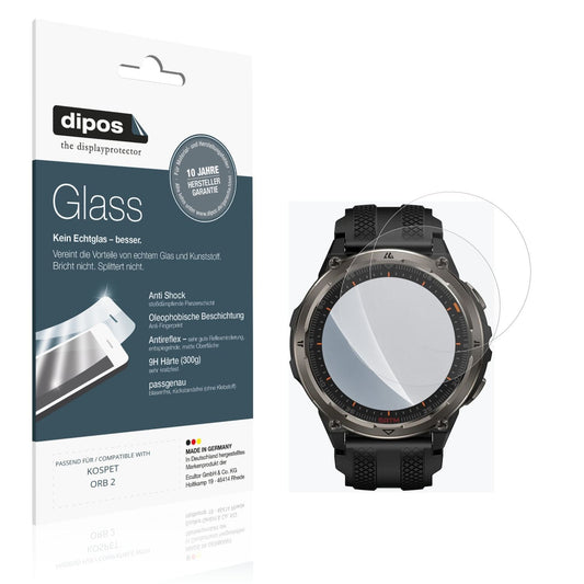 Matte Displayschutzfolie von dipos passend für KOSPET ORB 2, 9H kratzfest und blasenfrei montiert