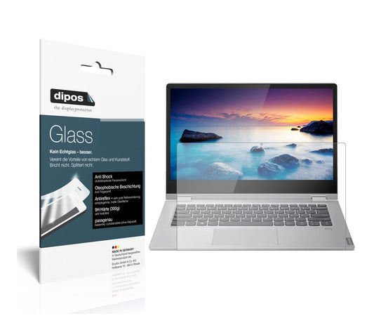 Matte Displayschutzfolie von dipos passend für Lenovo IdeaPad C340-14, 9H kratzfest und blasenfrei montiert