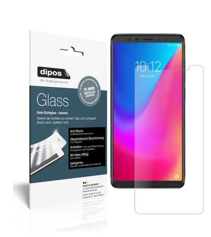 Matte Displayschutzfolie von dipos passend für Lenovo K5 Pro, 9H kratzfest und blasenfrei montiert