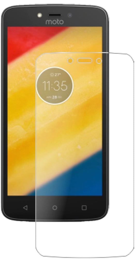 Matte Displayschutzfolie von dipos passend für Lenovo Moto C Plus, 9H kratzfest und blasenfrei montiert