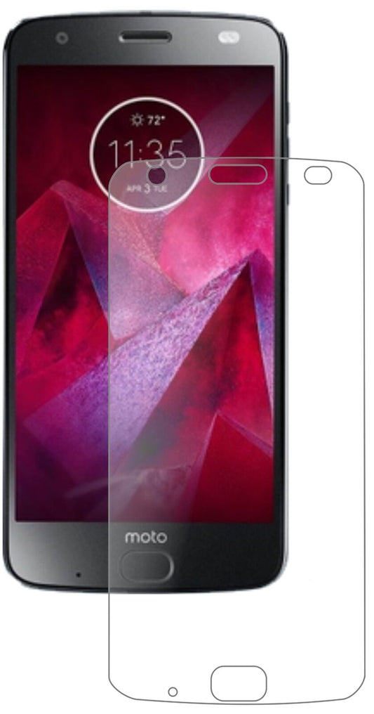 Matte Displayschutzfolie von dipos passend für Lenovo Moto Z2 Force, 9H kratzfest und blasenfrei montiert