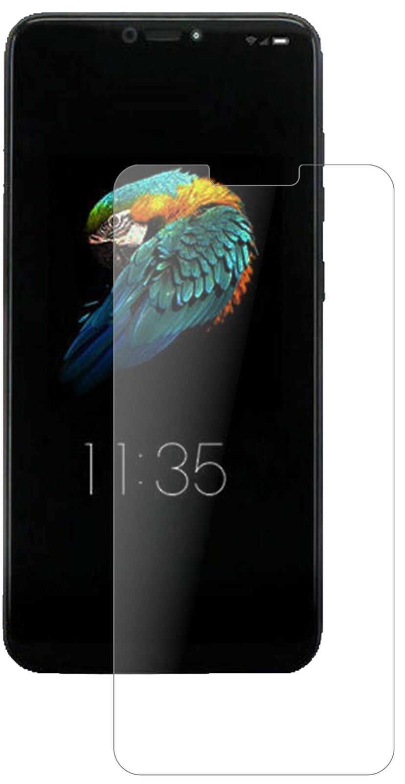 Matte Displayschutzfolie von dipos passend für Lenovo S5 Pro GT, 9H kratzfest und blasenfrei montiert