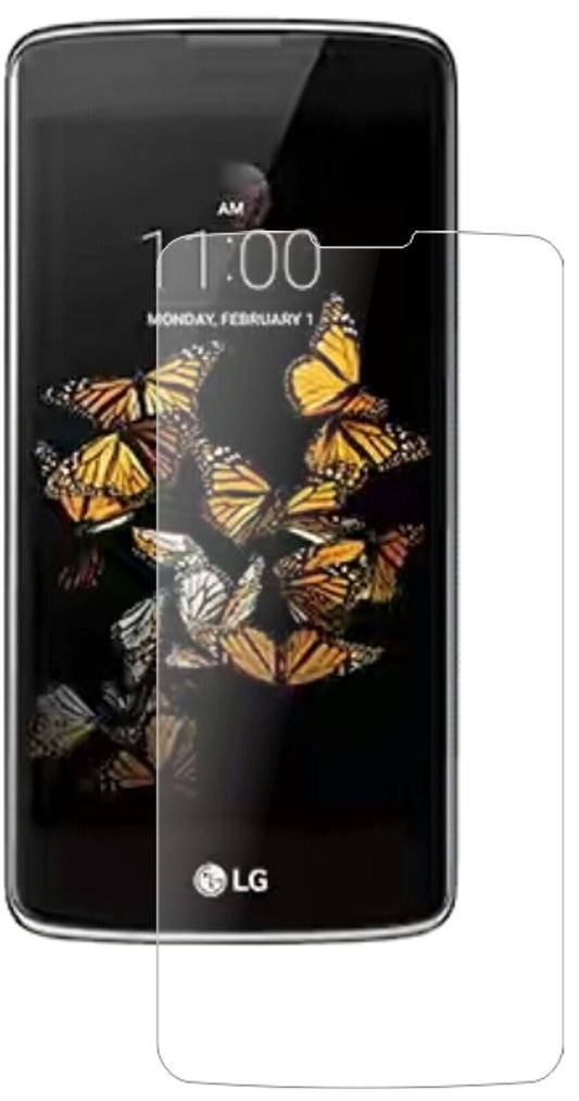 Matte Displayschutzfolie von dipos passend für LG K8 2017, 9H kratzfest und blasenfrei montiert