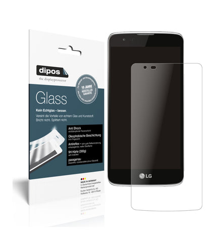 Matte Displayschutzfolie von dipos passend für LG Phoenix 2, 9H kratzfest und blasenfrei montiert