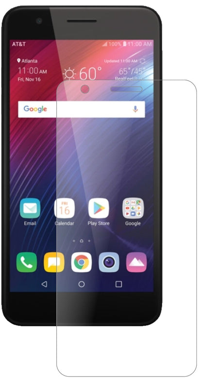 Matte Displayschutzfolie von dipos passend für LG Phoenix Plus, 9H kratzfest und blasenfrei montiert