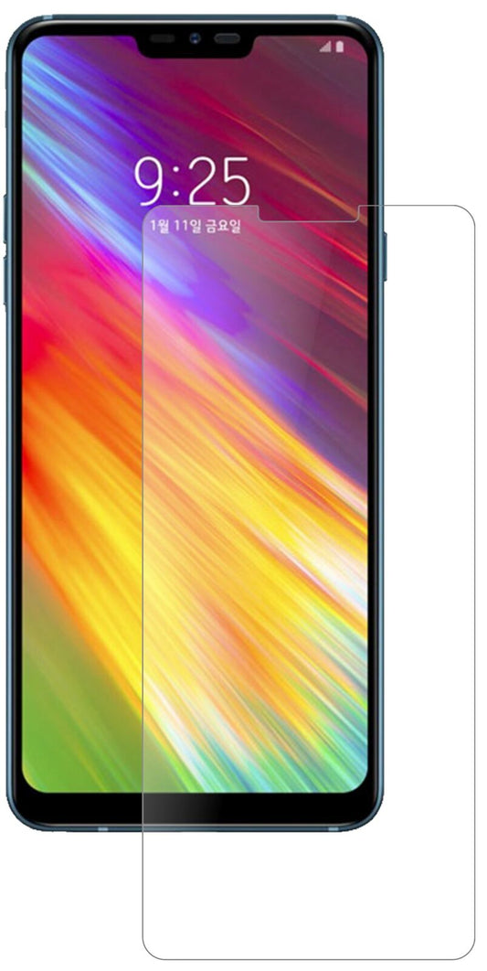 Matte Displayschutzfolie von dipos passend für LG Q9, 9H kratzfest und blasenfrei montiert